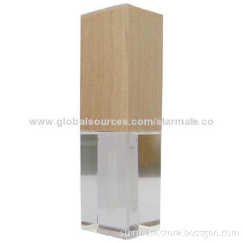 Crystal Wood Body USB DriveNew
